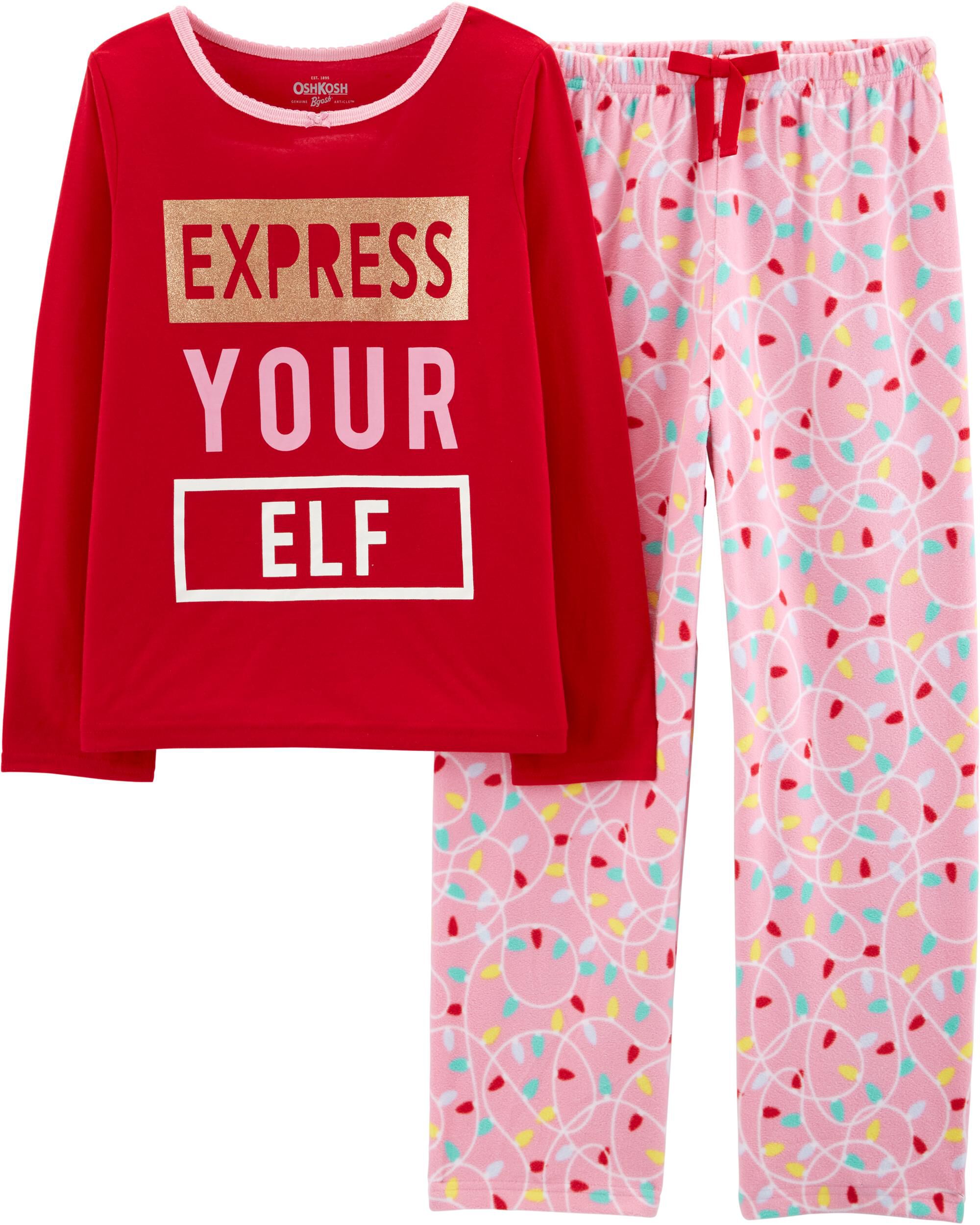 carters elf pajamas