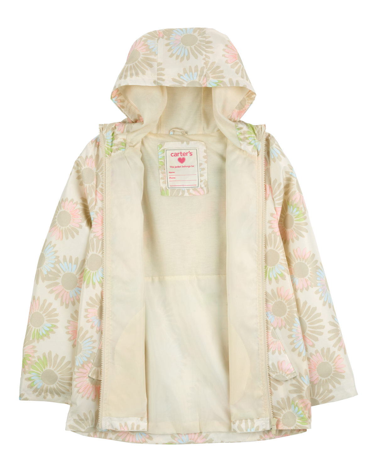 Kid Floral Rain Jacket Carter s Carter s