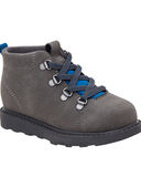 Grey - Toddler High-Top Boots, Selected