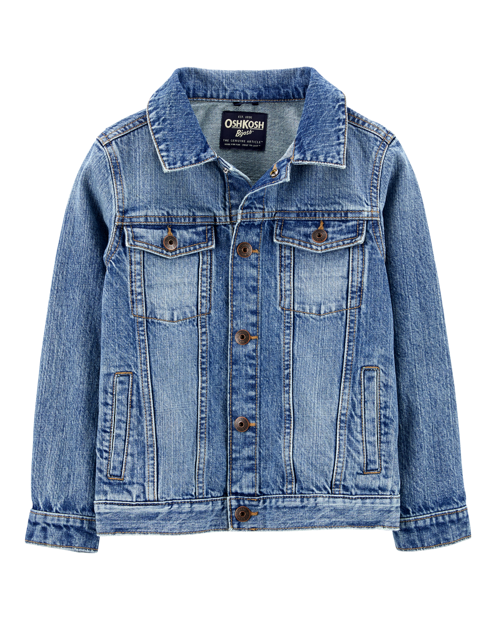 Kid Denim Jacket - Medium Wash