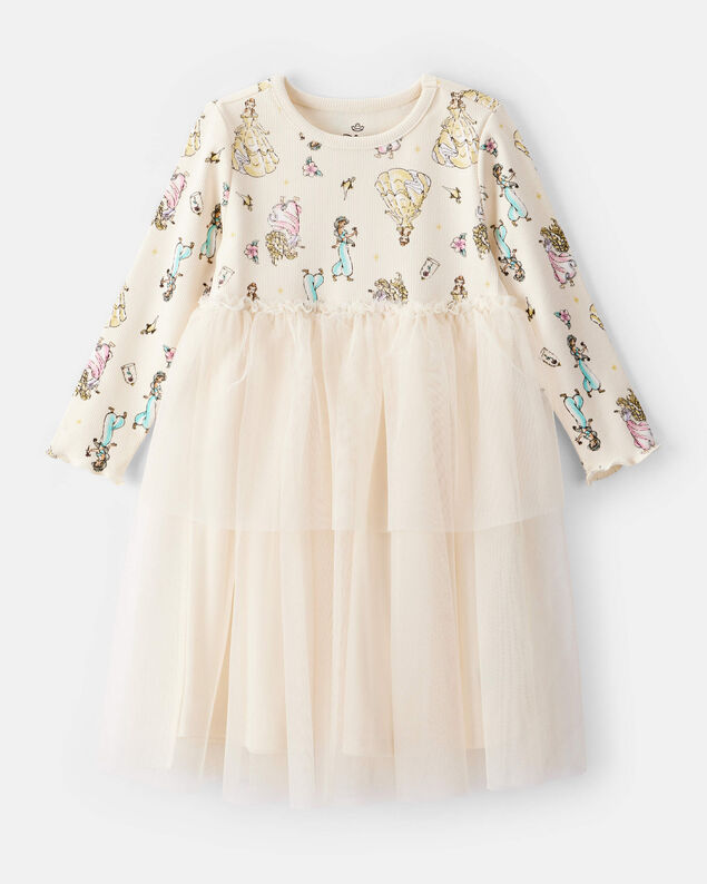 Product image 1 of Toddler Disney Princess Long-Sleeve Tutu Dress