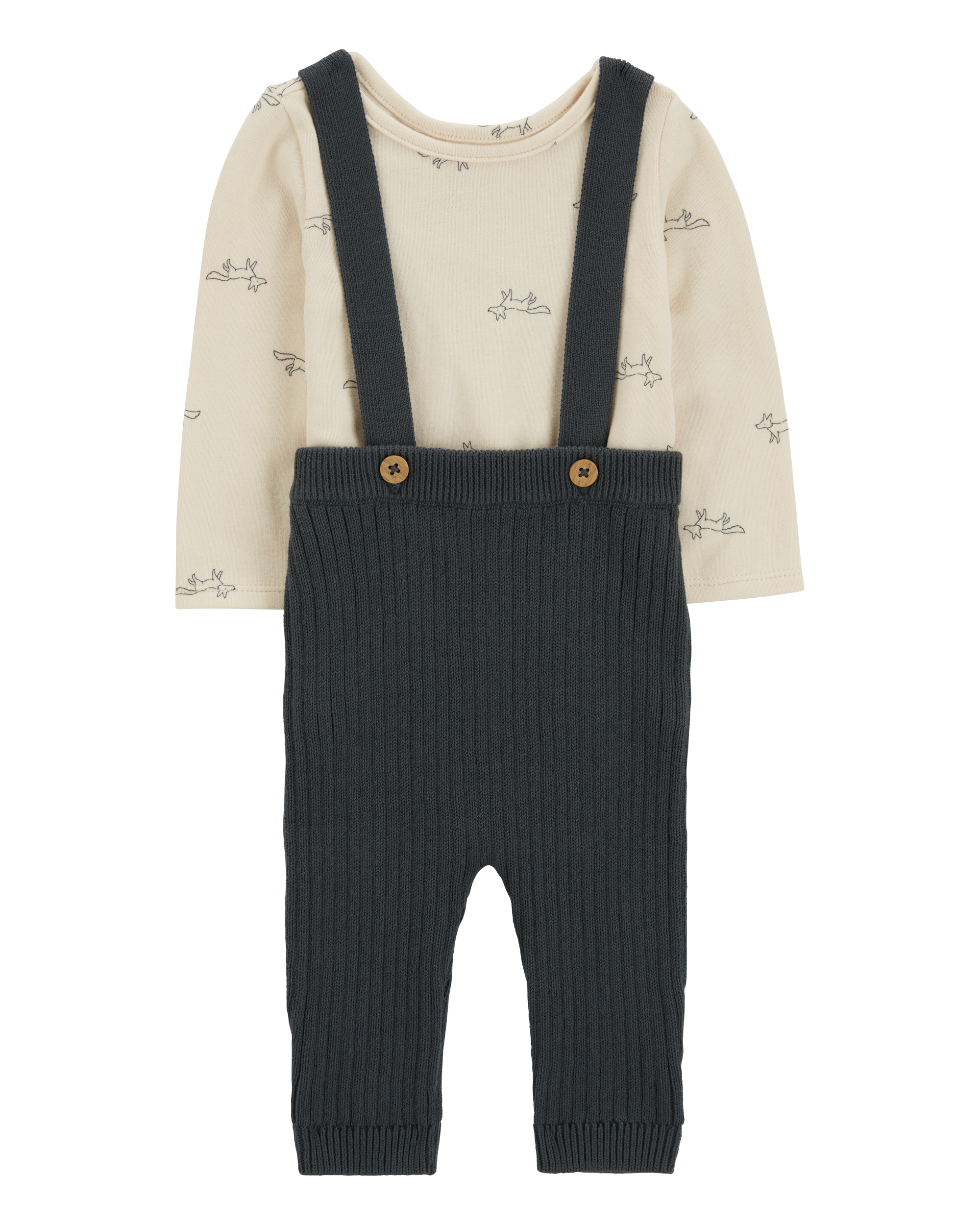 Baby 2-Piece Bodysuit & Sweater Coveralls
