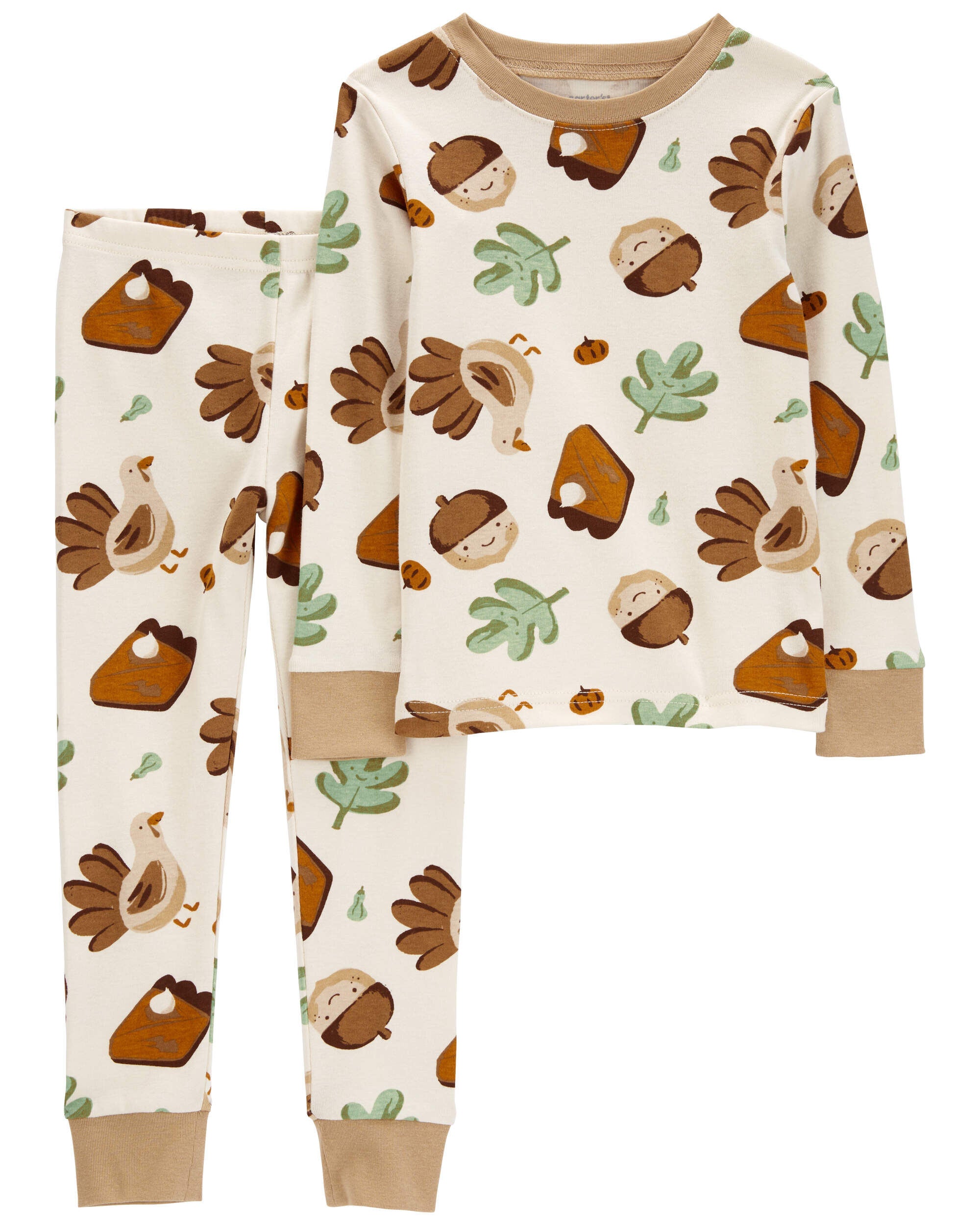 Baby 2 Piece Thanksgiving 100 Snug Fit Cotton Pajamas Carter s Carter s