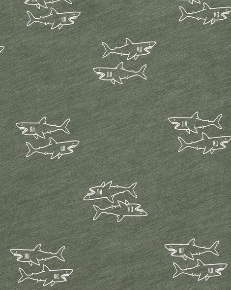  Product image 2 of Toddler Shark Sleeveless Slub Jersey Tank