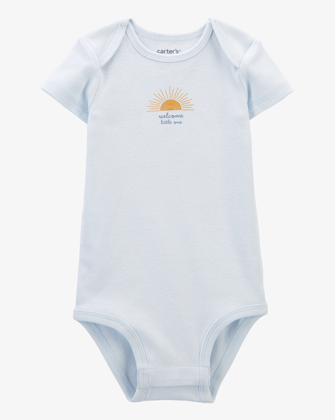 baby preemie sun graphic bodysuit