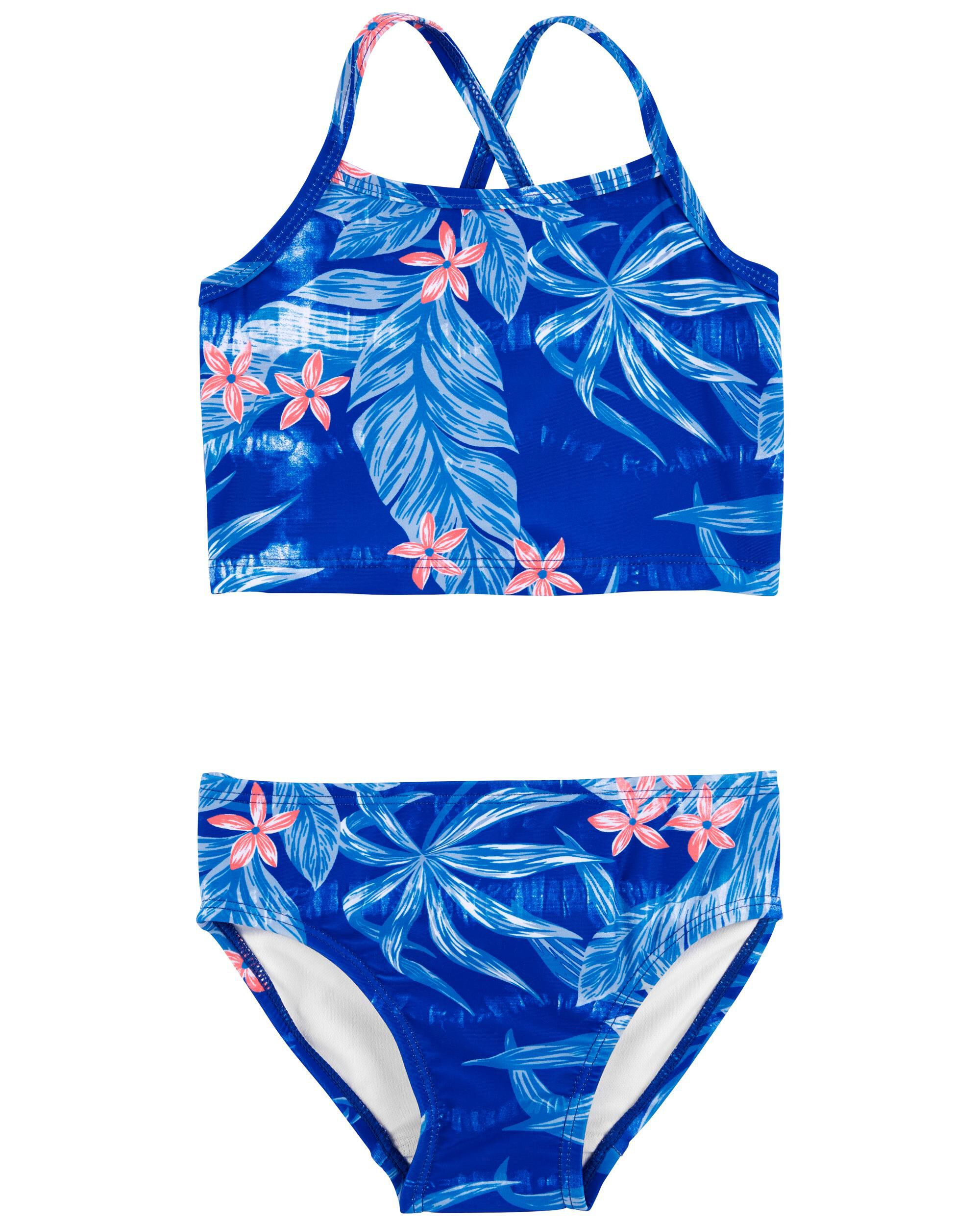 Toddler Girls' Hawaiian One Piece Swimsuit Just One You made by Carter’s 5T 
