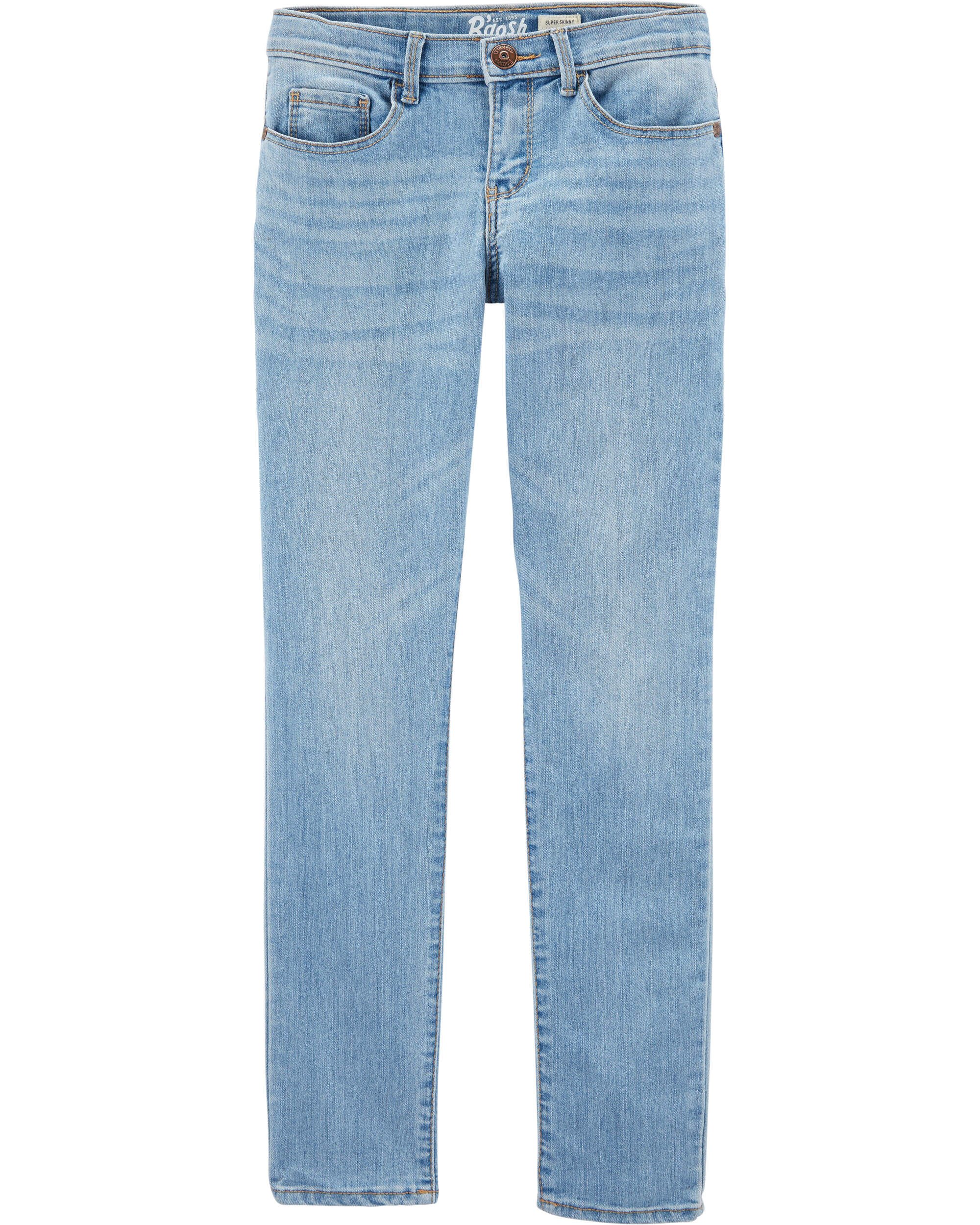 【KOOLOSET】Snap Wide Light Blue Denim Kid Light Blue Wash Super Skinny-Leg Jeans - OshKosh | Carter's