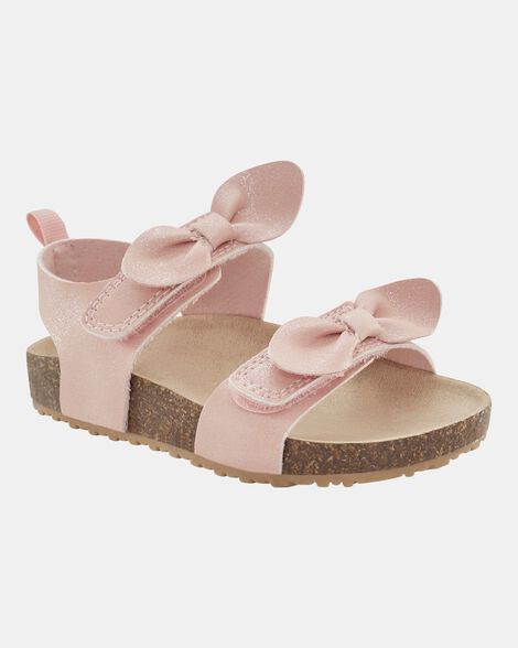 toddler strappy casual sandals - pink