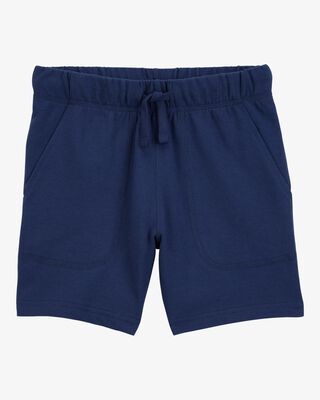 Product image 1 of Kid Pull-On French Terry Shorts - Navy