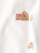 Brown/White - Baby Barn Print PurelySoft Pull-On Pants - Brown/White, Selected