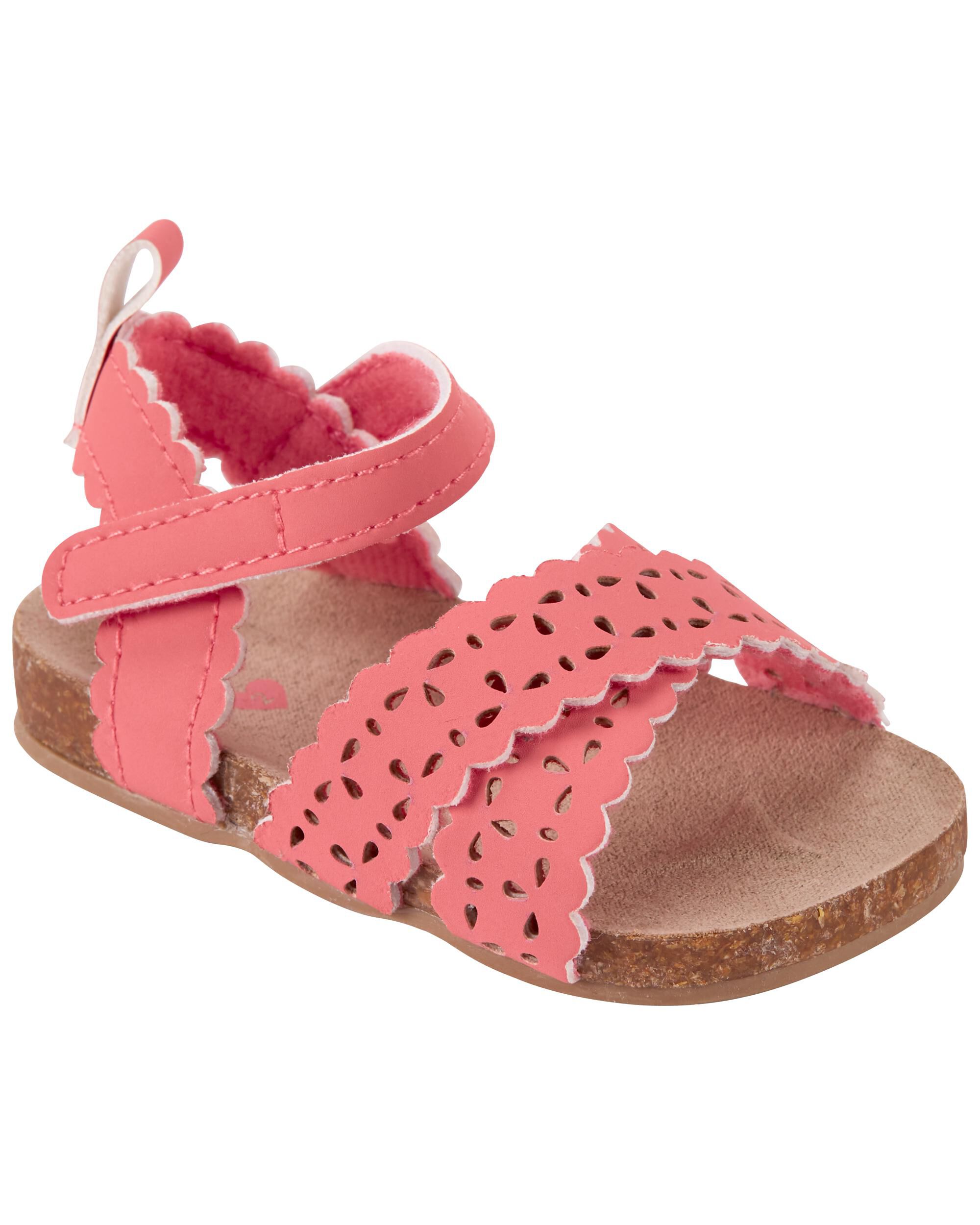 Oshkosh cork sandals clearance