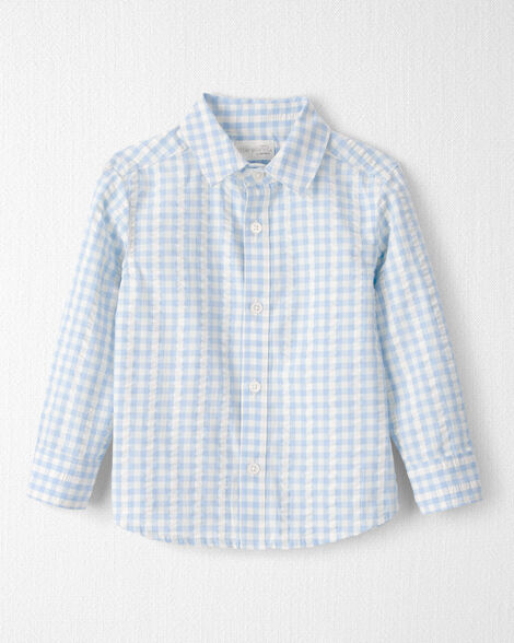 Boys Gingham Shirts