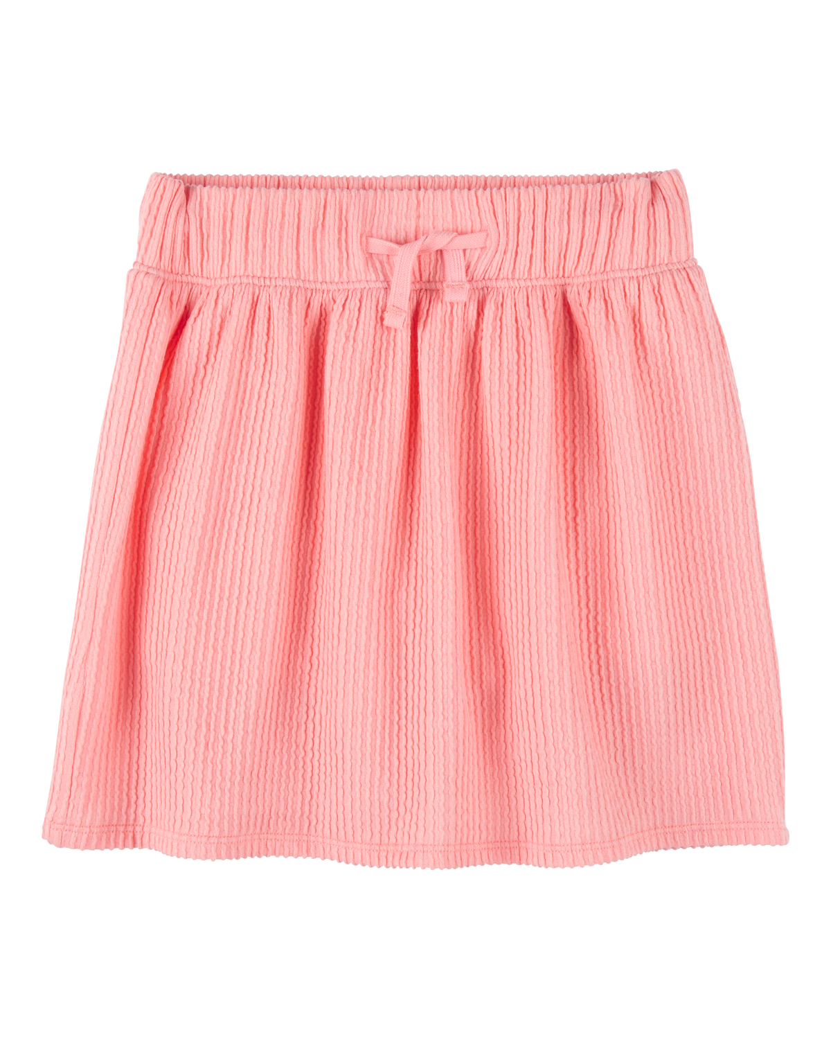 【公式ショップ】 Kid Ribbed Textured Drawstring Skort - Orange - OshKosh Nintendo Switch