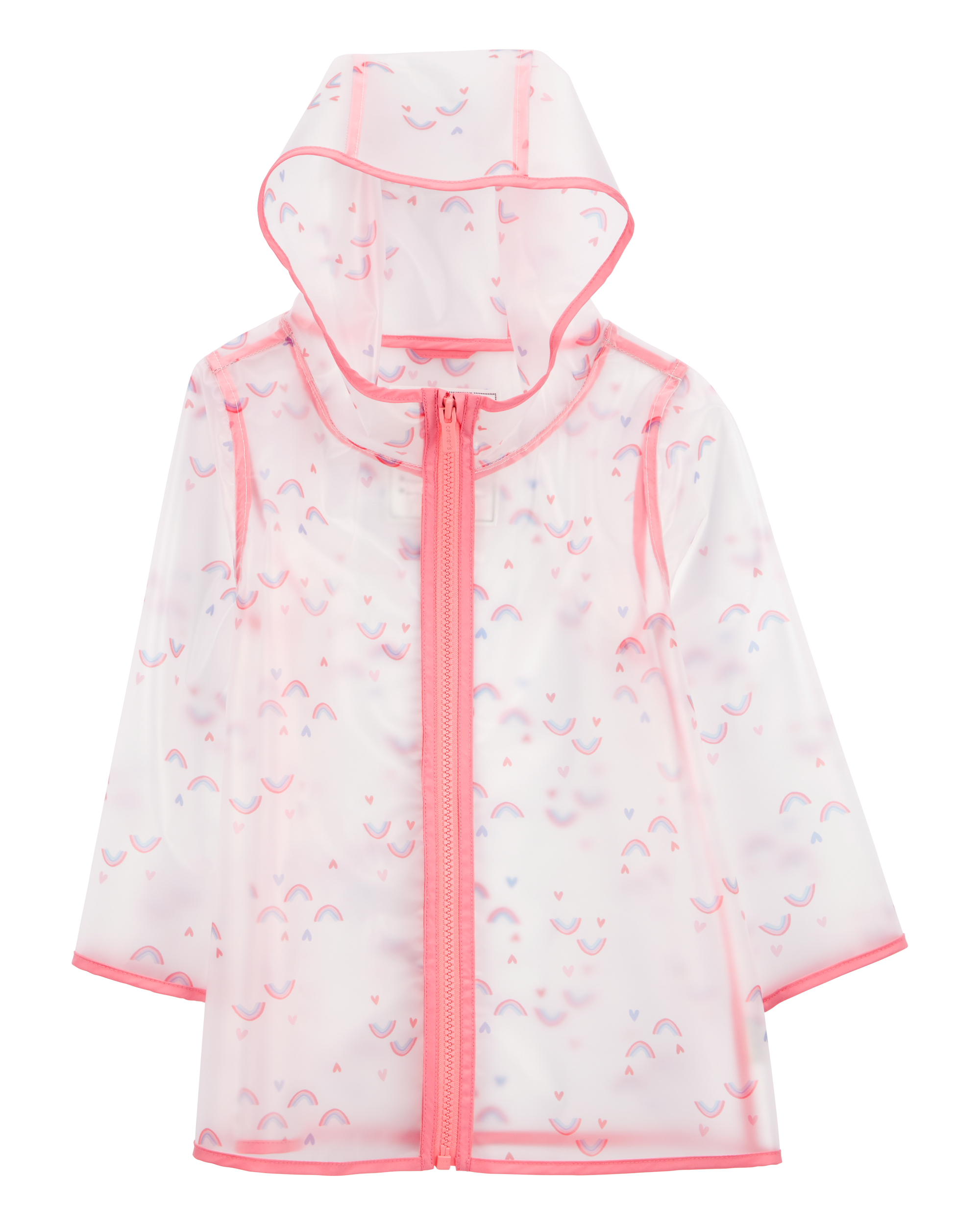 Rainbow Translucent Rain Jacket