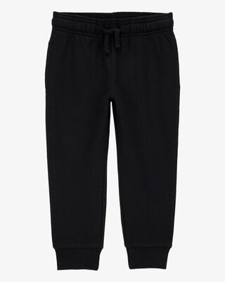 Baby Boy Construction French Terry Jogger - Tan