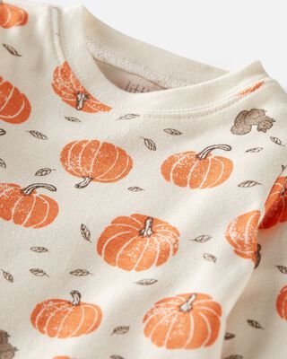 Product image 2 of Baby Organic Cotton Pajamas in Harvest Pumpkins Print
