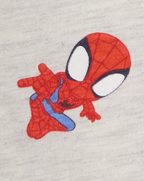  Product image 3 of Baby 2-Piece Spider-Man Outfit Set - Heather/Navy