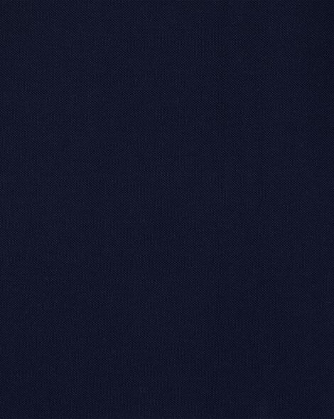  Product image 2 of Kid Pique Uniform Polo Shirt - Navy