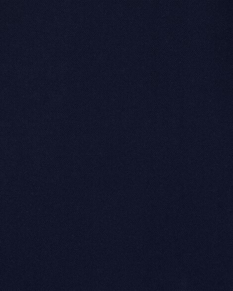 Product image 2 of Kid Pique Uniform Polo Shirt - Navy