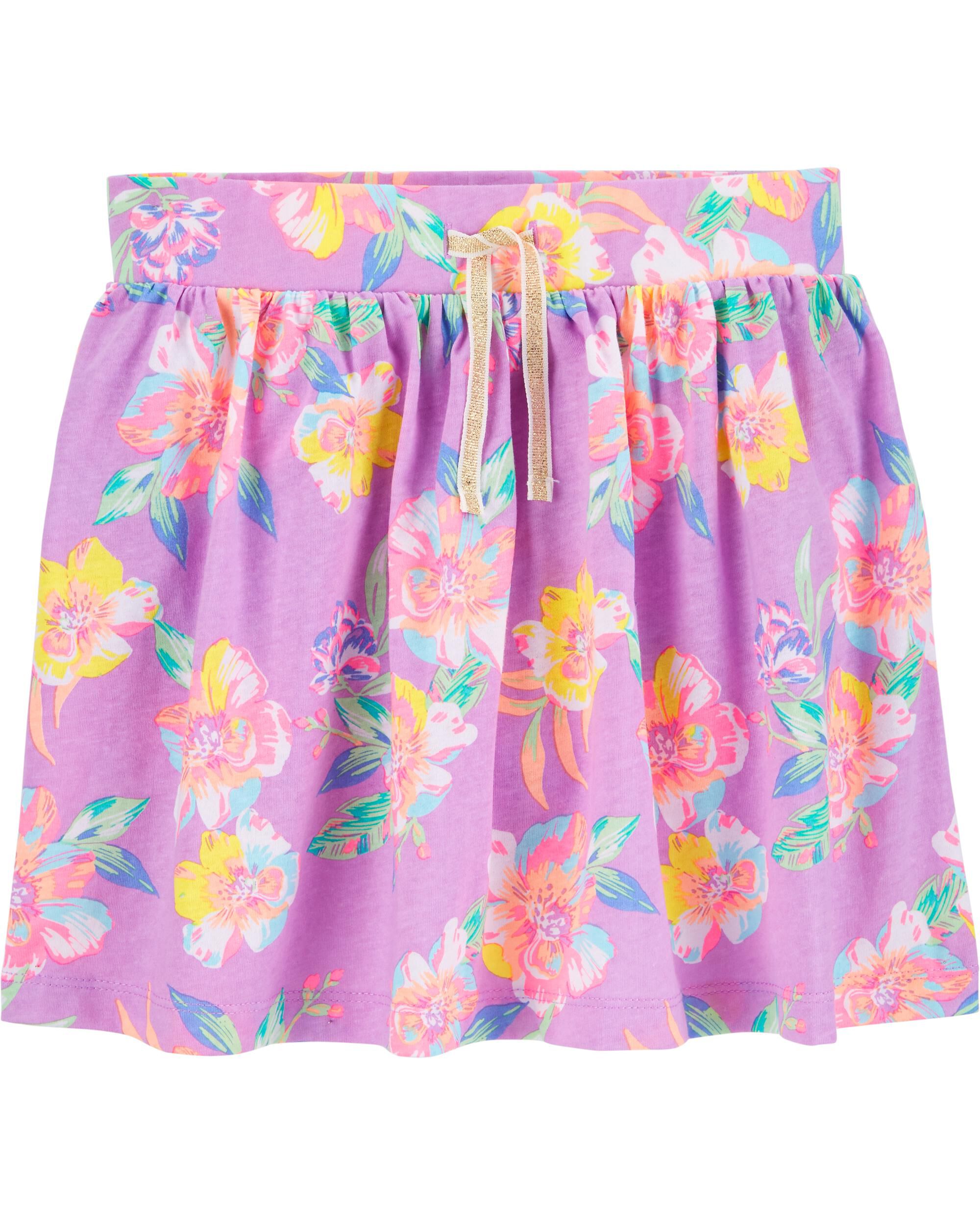 *CLEARANCE* Floral Skooter Skirt