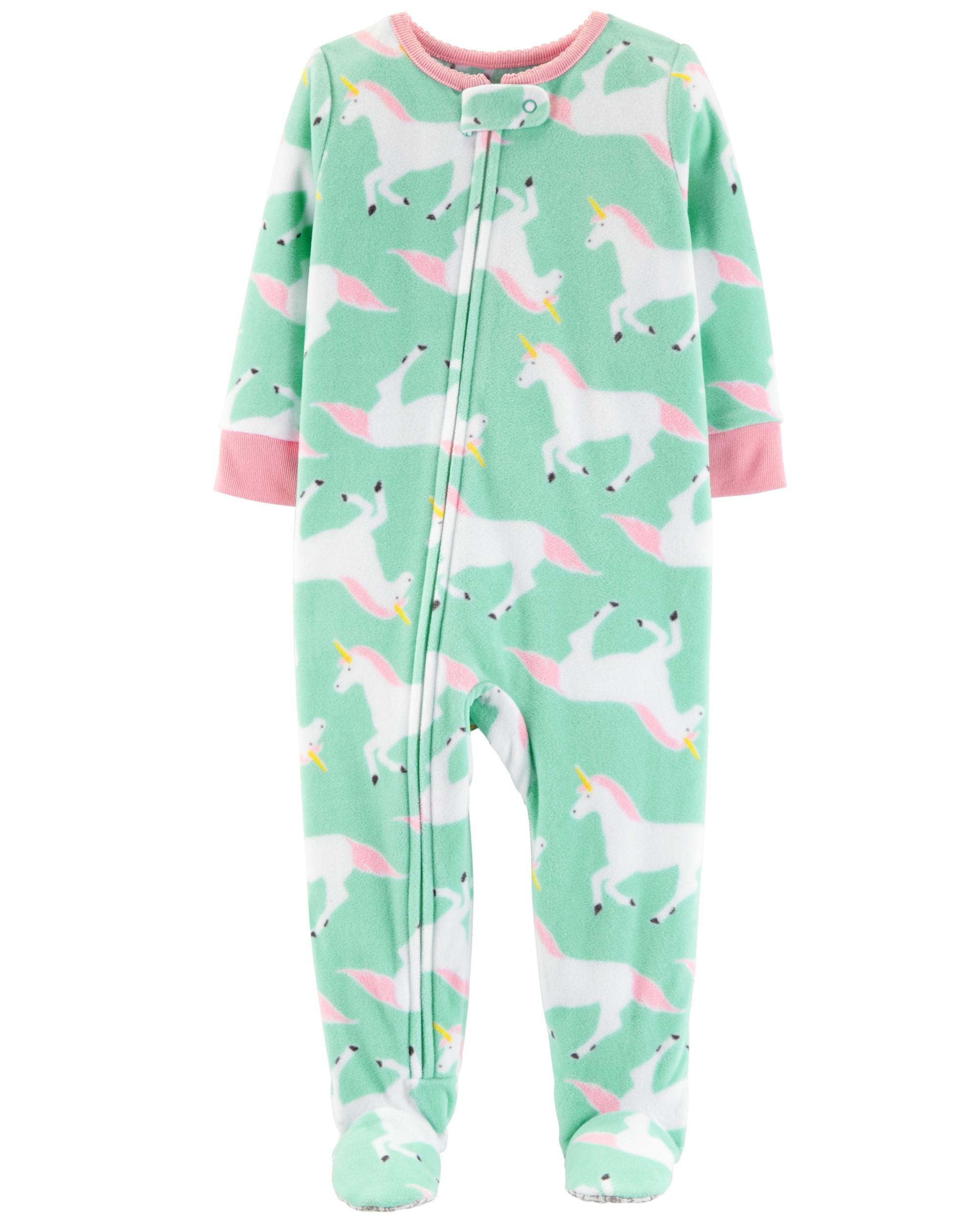 Carters unicorn fleece pajamas online