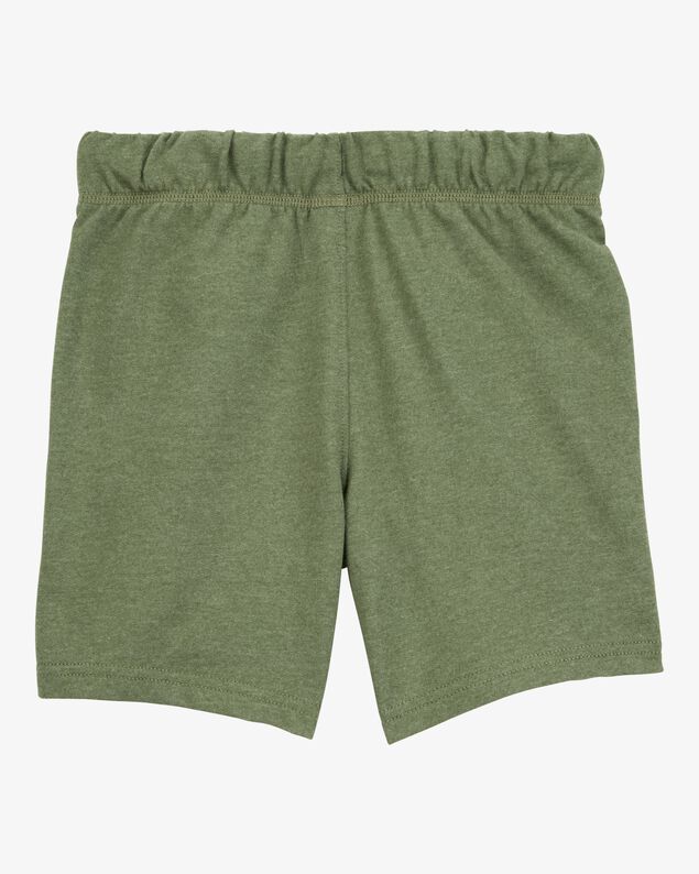 Product image 2 of Boys Pull-On French Terry Shorts - Green