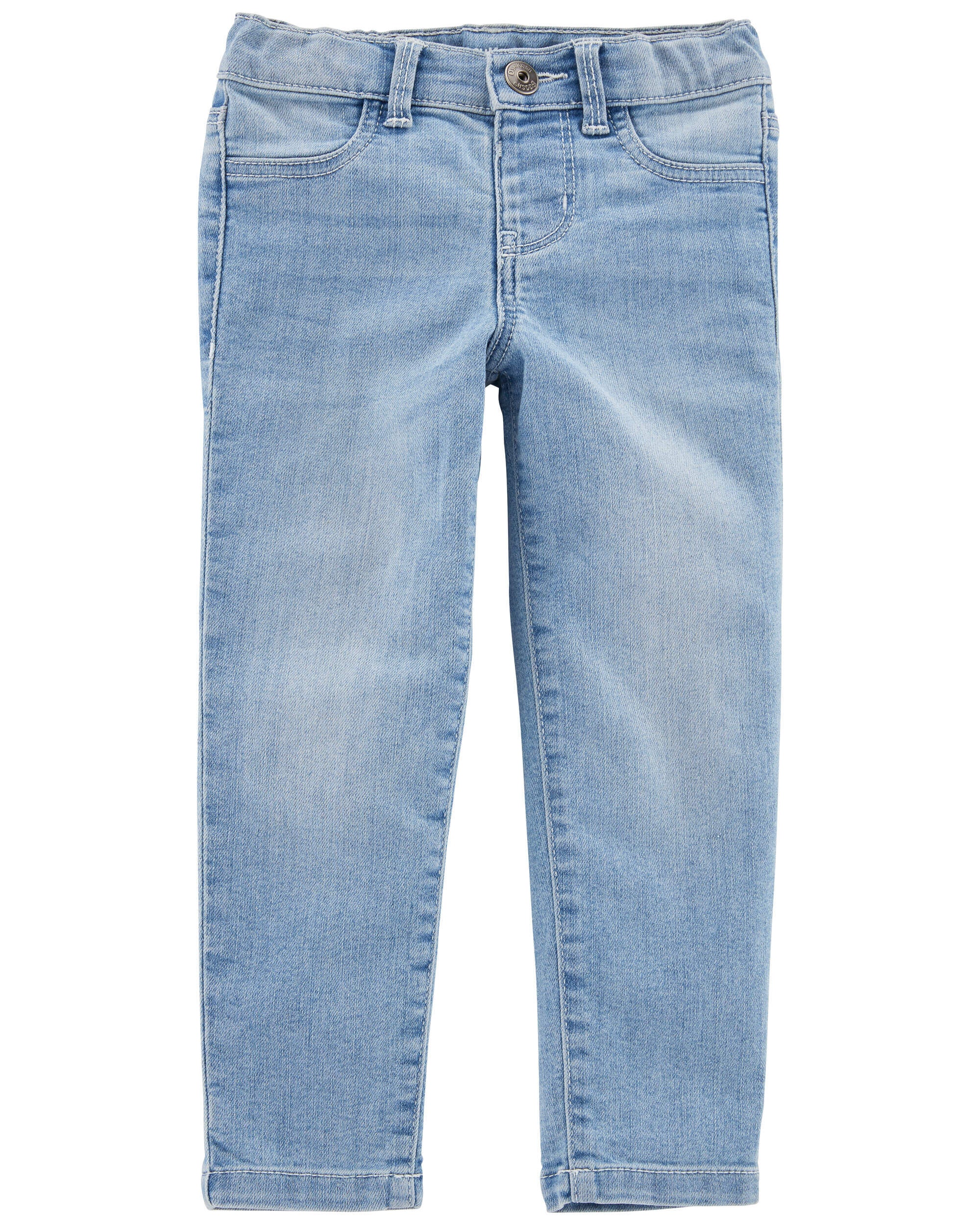 Baby Light Blue Wash Skinny Leg Jeans