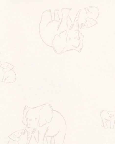  Product image 5 of Baby 4-Pack Elephant Receiving Blankets