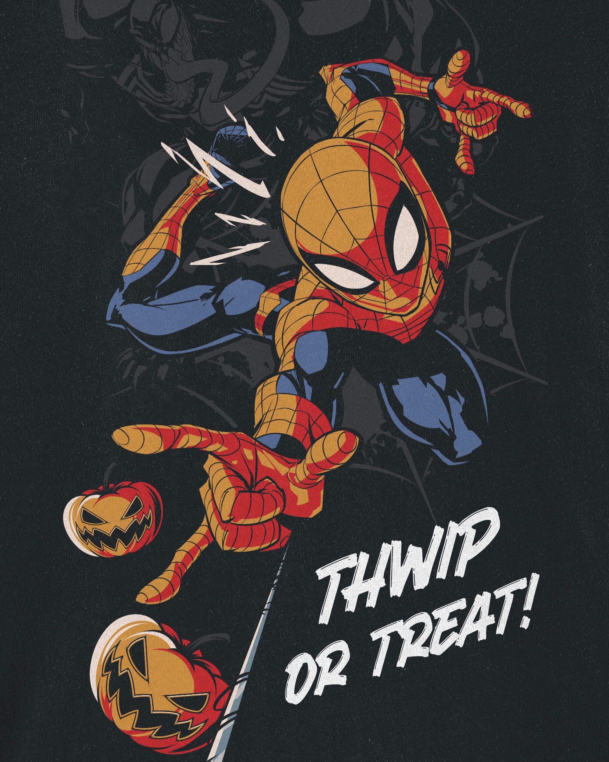 Spiderman halloween shirt discount
