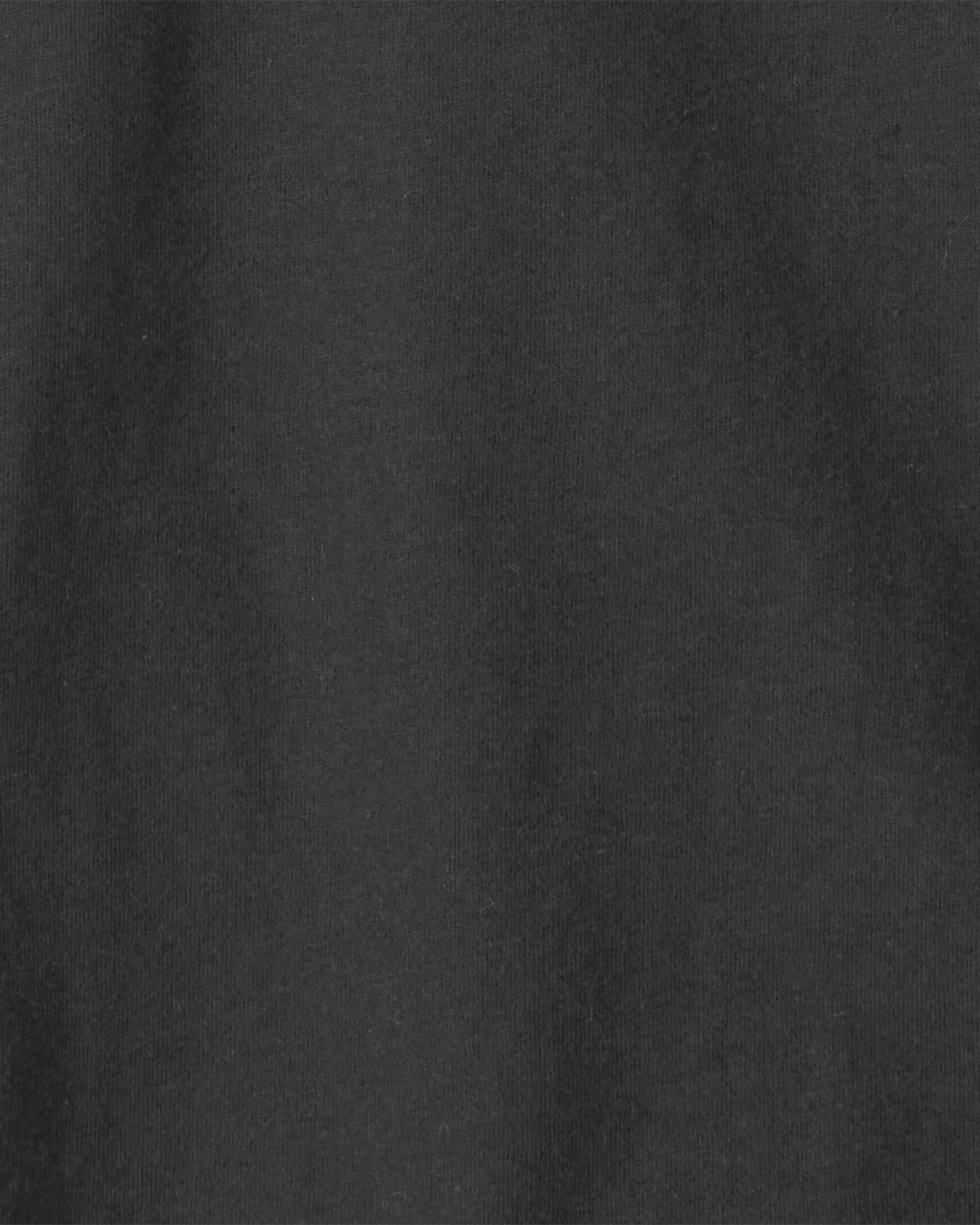 Toddler Boy Long-Sleeve Pocket Tee - Black