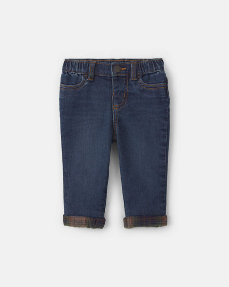 Baby Boy Denim Jeans - Dark Wash