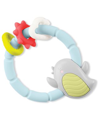Product image 1 of Silver Lining Cloud Teethe & Play Toy - Bird