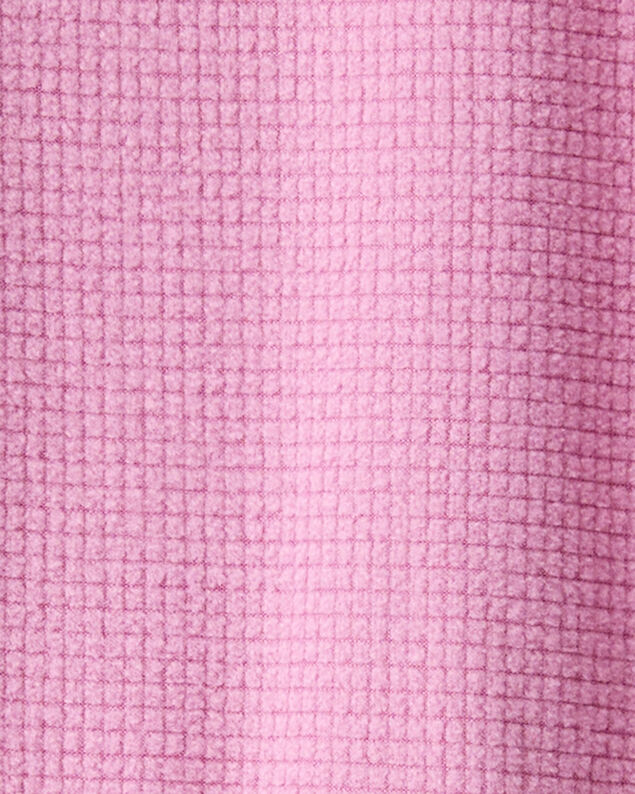 Product image 2 of Toddler Girl Fleece Long-Sleeve Snug Fit 1-Piece Pajamas - Pink