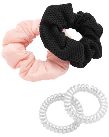 Toddler 4-Pack Active Scrunchies