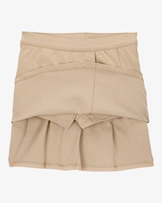 Product image 2 of Kid Ponte Knit Uniform Skirt - Khaki