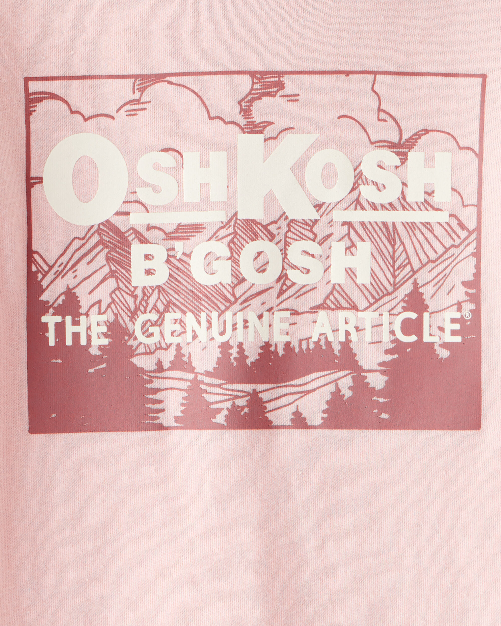Toddler Girl Vintage OshKosh B'Gosh Long-Sleeve Graphic Tee - Pink