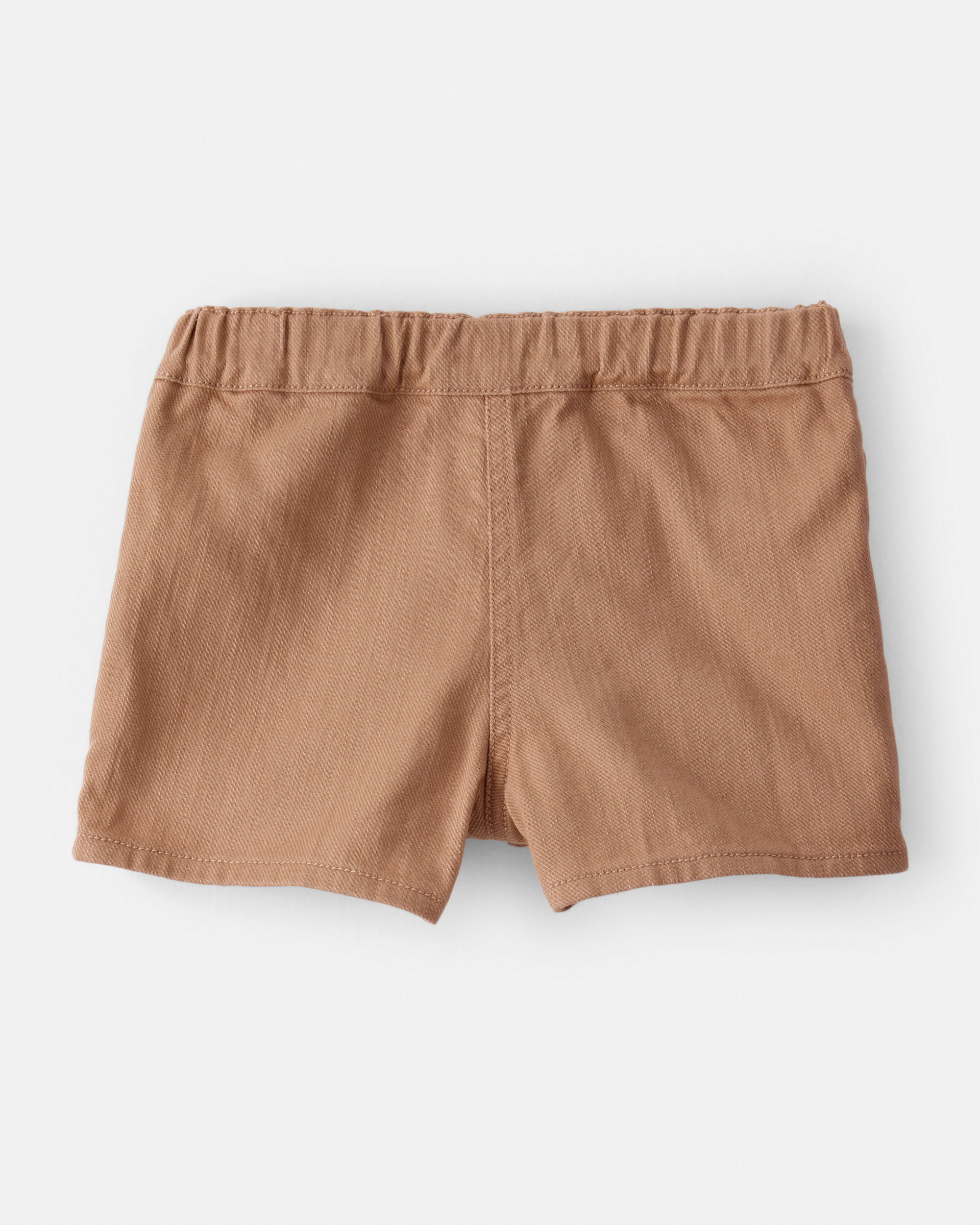 Toddler Girl 100% Cotton Skort - Brown