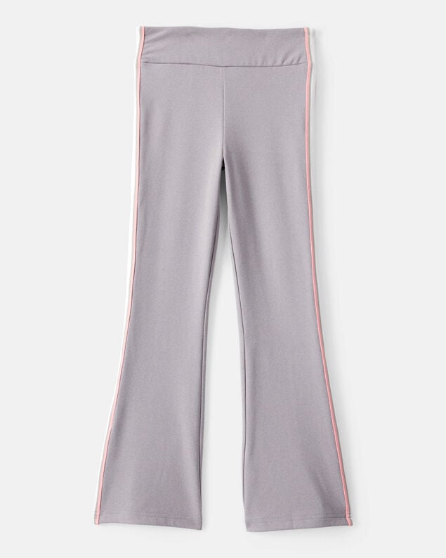 Product image 2 of Girls Knit Flare Active Pants - Grey