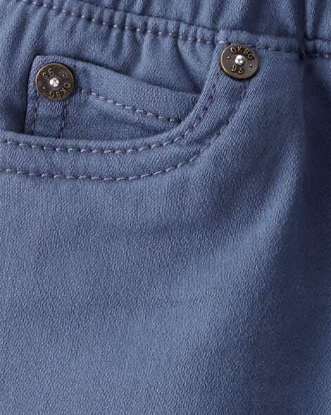 Product image 3 of Baby Boy Cotton Pull-On Fashion Pants - Navy