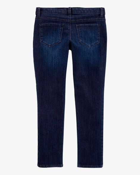 Product image 2 of Kid Dark Wash Plus-Fit Skinny-Leg Jeans
