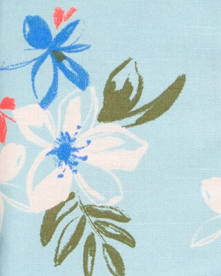 Product image 2 of Baby 3-Piece Tropical Button-Down Shirt & Chambray Short Set