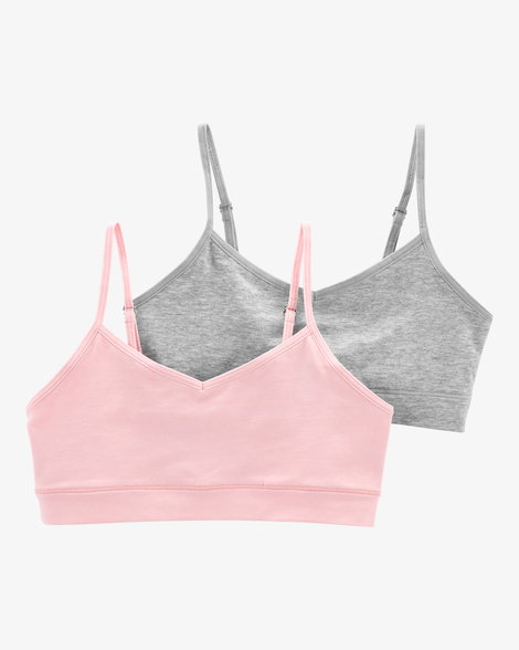 girls 2-pack bralettes