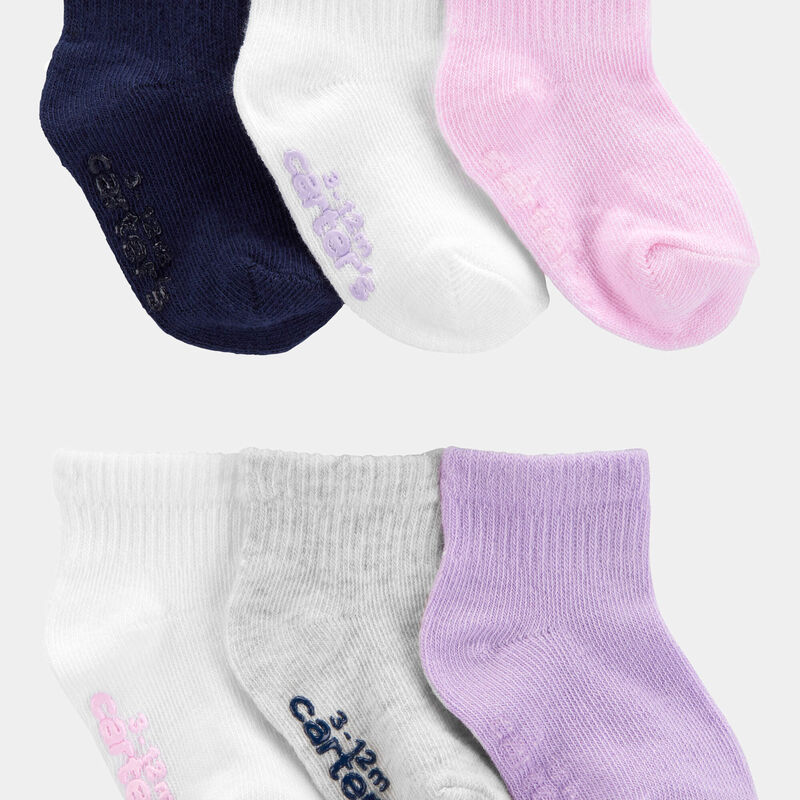 Baby Multi 6Pack Crew Socks