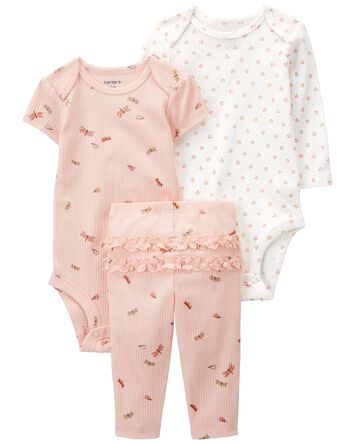 Baby 3-Piece Butterfly Little Character Set