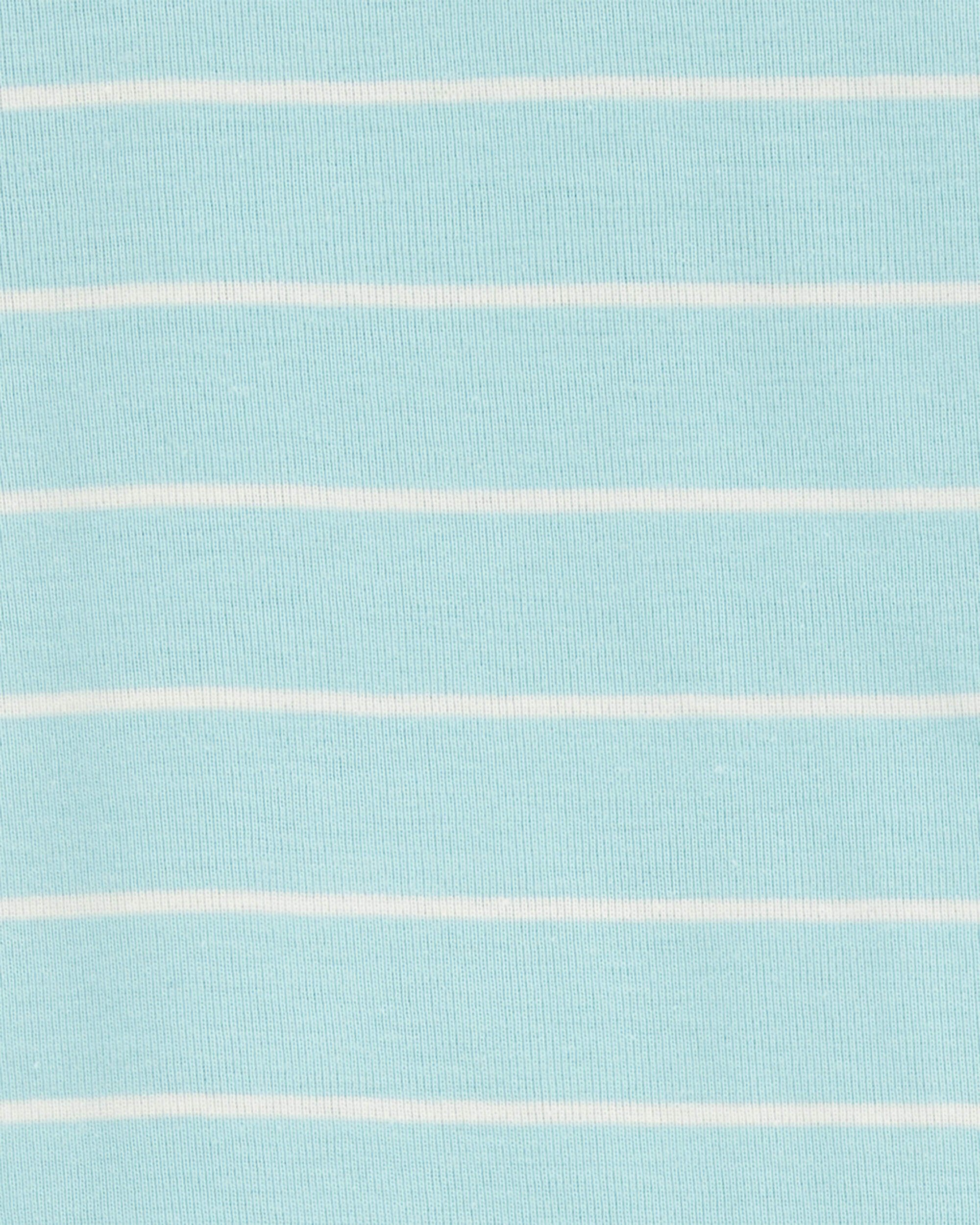 Baby Palm Tree Print Snug Fit 4-Piece Pajamas