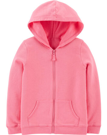 Kid Zip-Up French Terry Hoodie