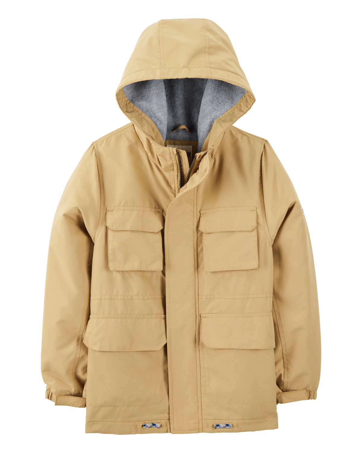 Boys Midweight Utility Jacket - Khaki - OshKosh B'gosh