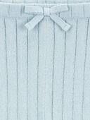 Blue - Toddler Sweater Knit Pull-On Flare Pants - Blue, Selected