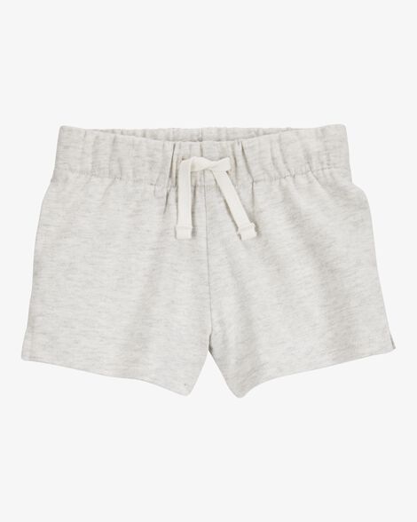  Product image 1 of Baby Pull-On French Terry Shorts - Gray