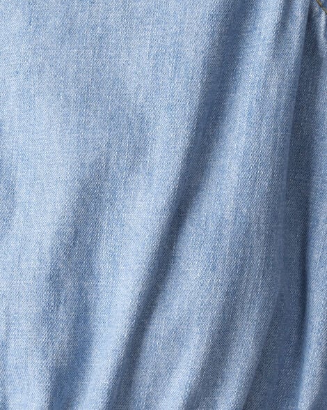  Product image 3 of Kid Organic Cotton Chambray Romper